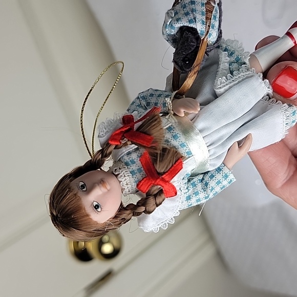 Vintage Wizard of Oz Porcelain Doll ornaments set - Picture 10 of 10